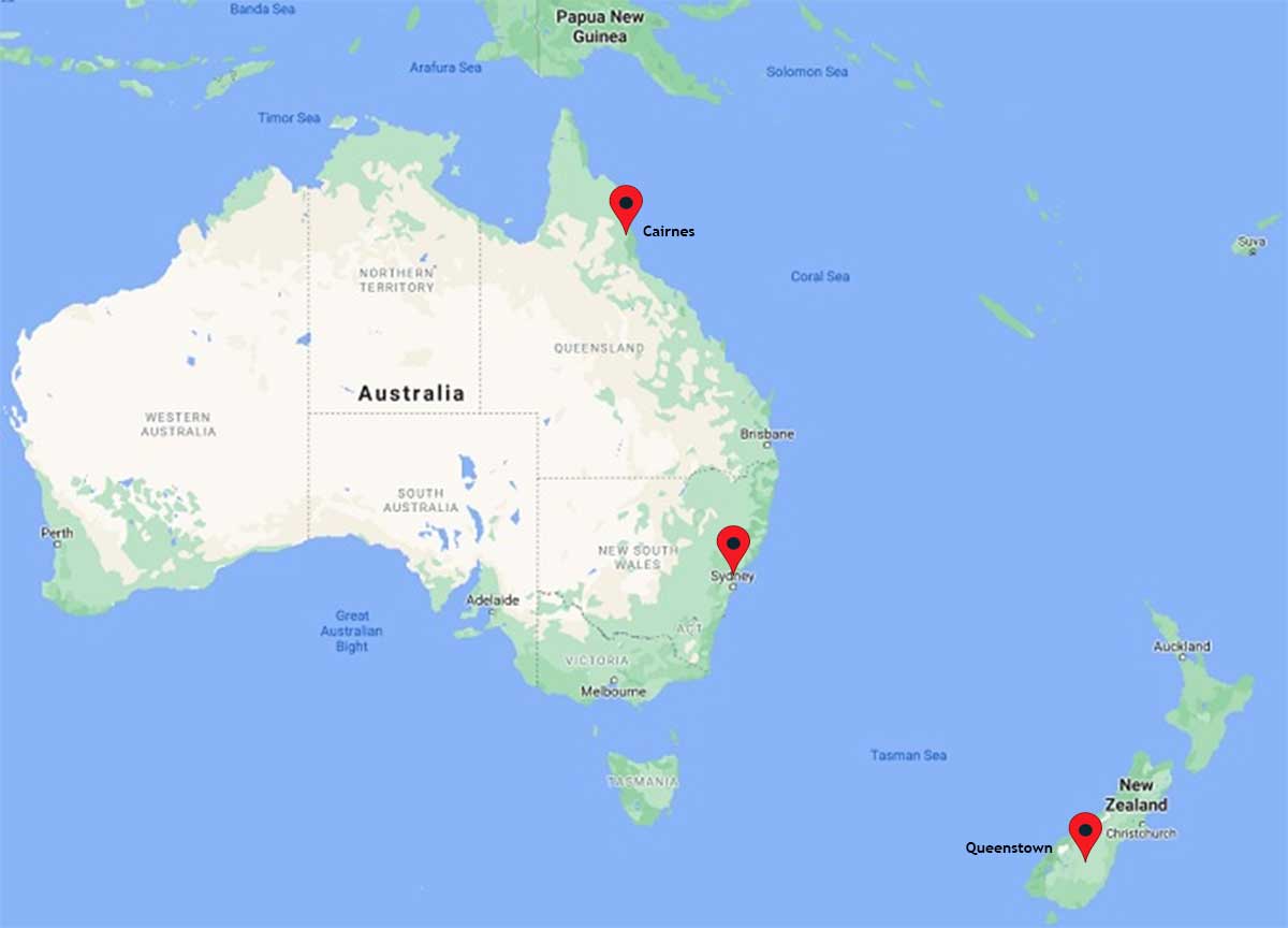 Aus-NZ-locations