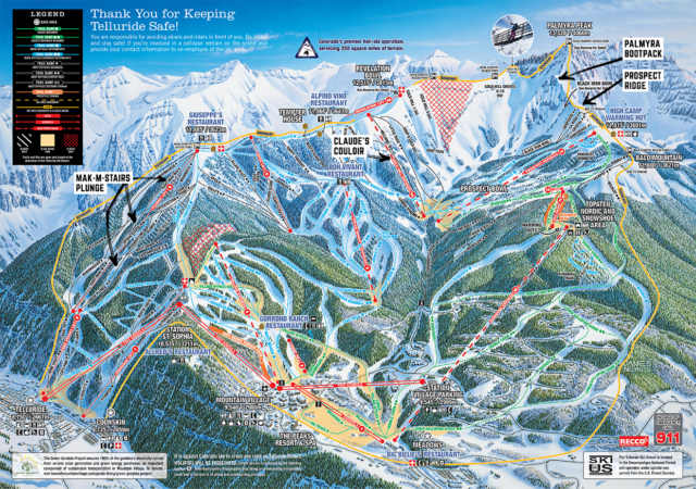Telluride Map